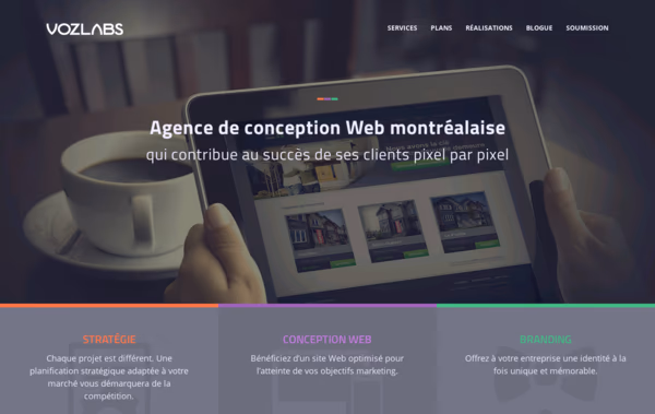 Agence Voz Labs Web Design