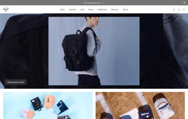 Herschel Supply Co. USA Web Design