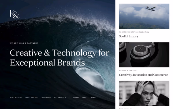 King & Partners Web Design
