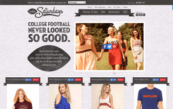 Twelve Saturdays Web Design