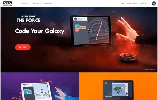 Kano Computer & Coding Kits Web Design