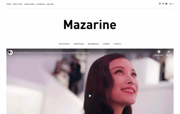 MAZARINE Web Design