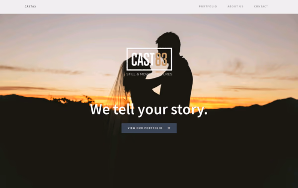 CAST83 | Still & Moving Pictures Web Design