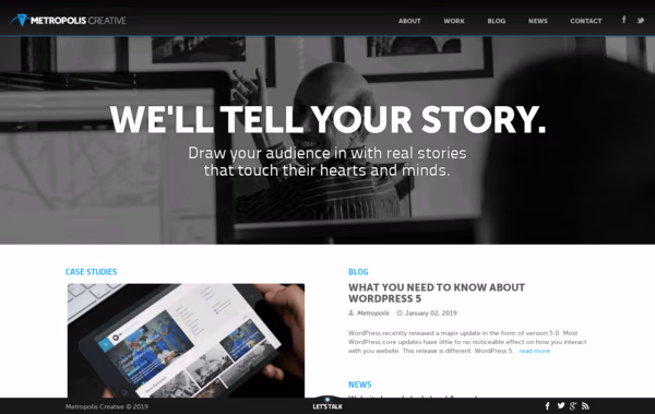 Metropolis Creative Web Design