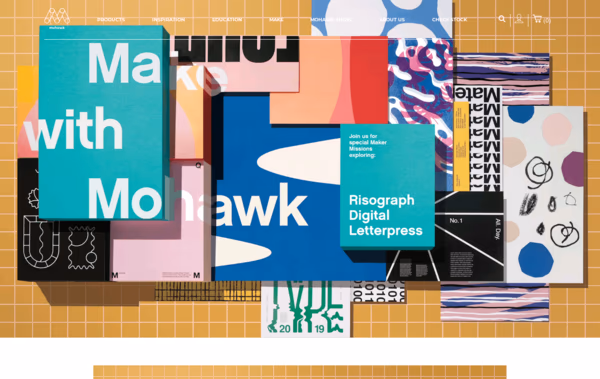 Mohawk Connects Web Design