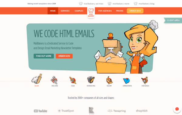 MailBakery Web Design
