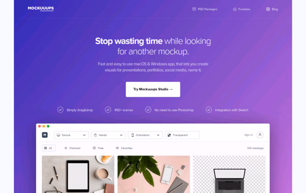 Mockuuups Web Design