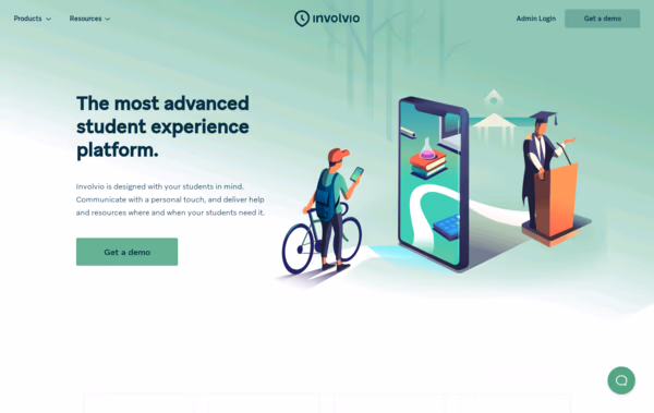 The Most Advanced Student Success Platform » Involvio Web Design
