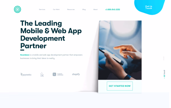 Koombea Web Design