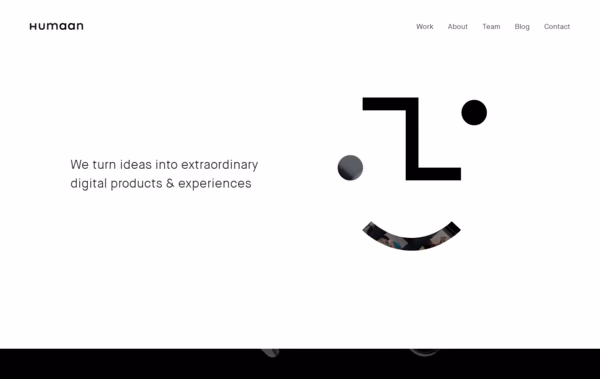 Humaan digital products Web Design