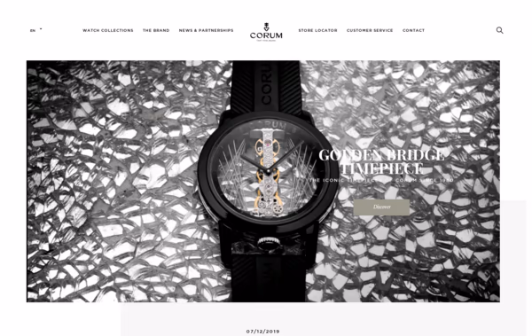 CORUM Web Design