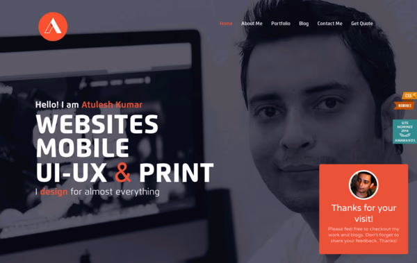 Atulesh Kumar Web Design
