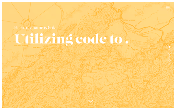 Erik Zuuring Designer & Front-End Developer Web Design