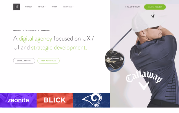 LLT Group Digital Agency Web Design