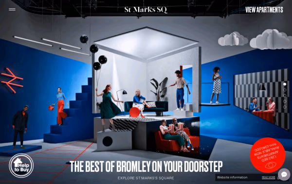 St. Mark Sq. Web Design