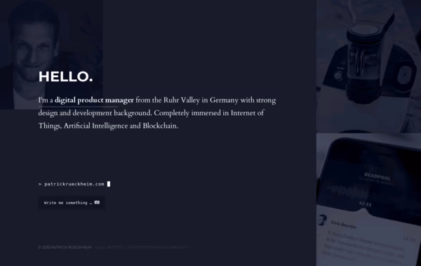 Patrick Rueckheim Web Design