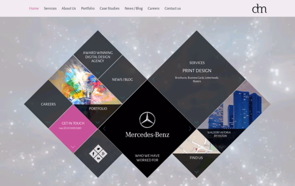 Digital Mosaic Web Design