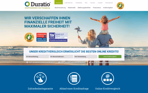 Duratio  Web Design