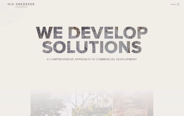 Hix Snedeker Companies Web Design