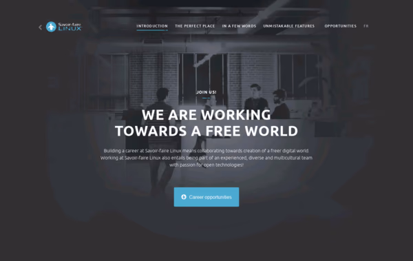 Savoir-faire Linux Web Design