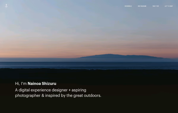 Nainoa Shizuru Web Design