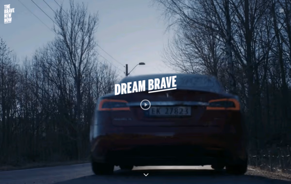 The Brave New Now Web Design