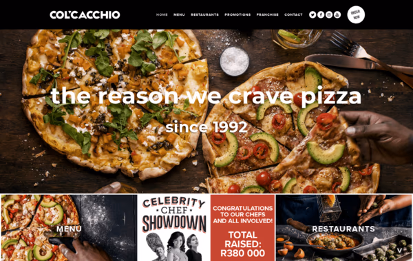 COL CACCHIO Web Design