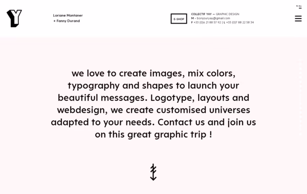 YAY, atelier de création graphique Web Design