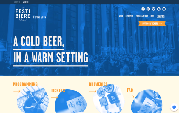 Festibière Web Design