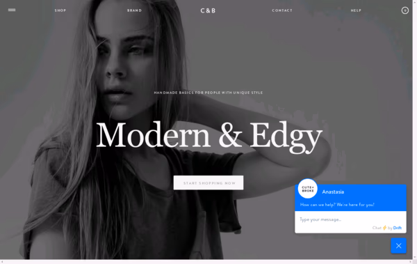 CUTE+BROKE Web Design