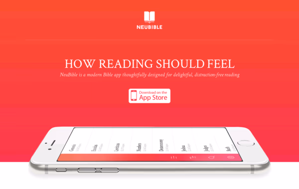 NeuBible Web Design