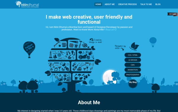 Nitin Dhumal Web Design