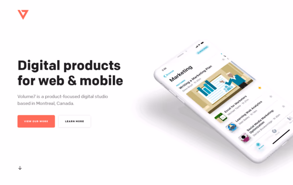 Volume7 Web Design