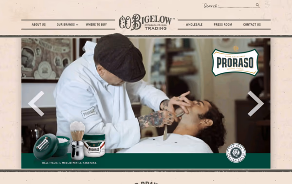 Bigelow Trading Web Design