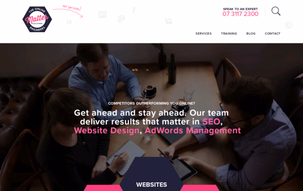Matter Solutions Web Design
