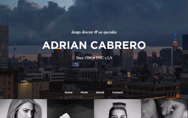 Adrian Cabrero Web Design