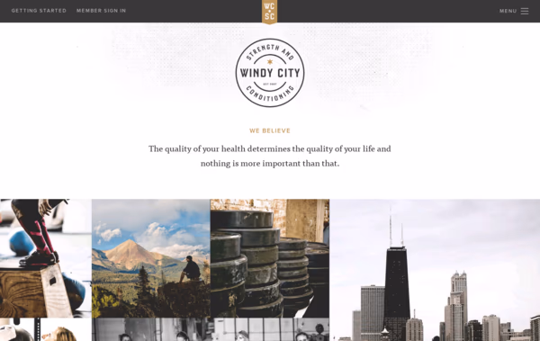 CrossFit Web Design
