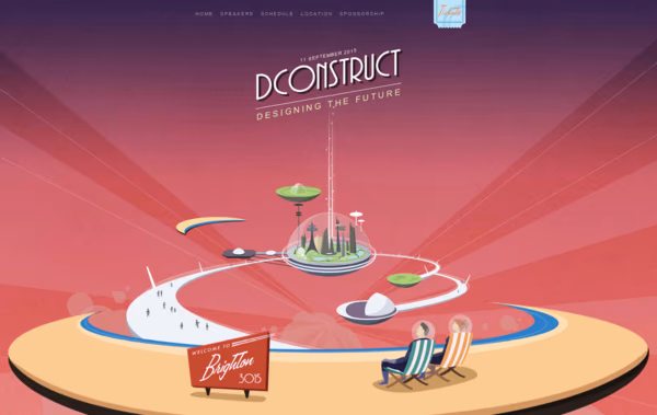 dConstruct 2015 Web Design