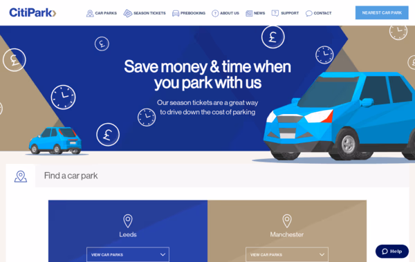 CitiPark Web Design