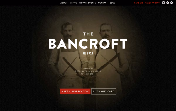 The Bancroft Web Design