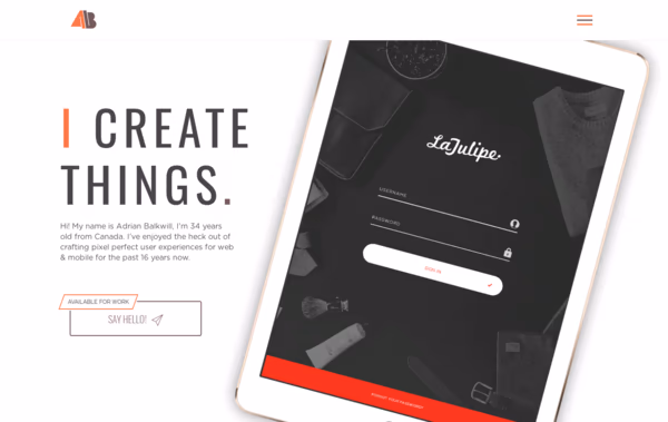 Adrian Balkwill Web Design