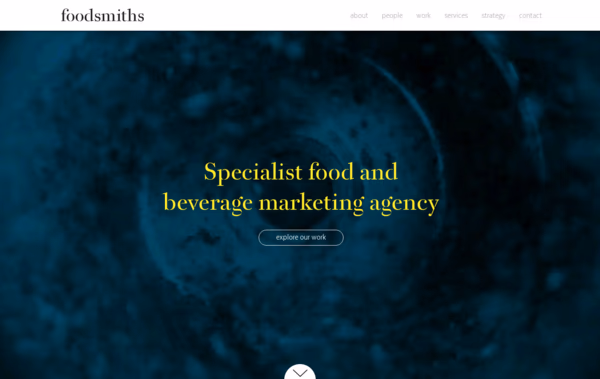 Foodsmiths Web Design