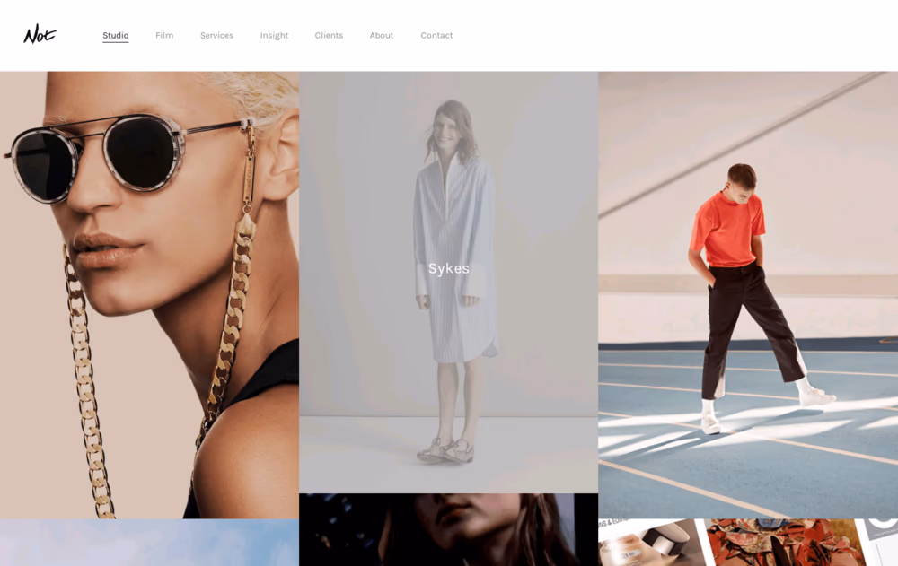 Not Studio | Digital, Design, Fashion, Repeat.