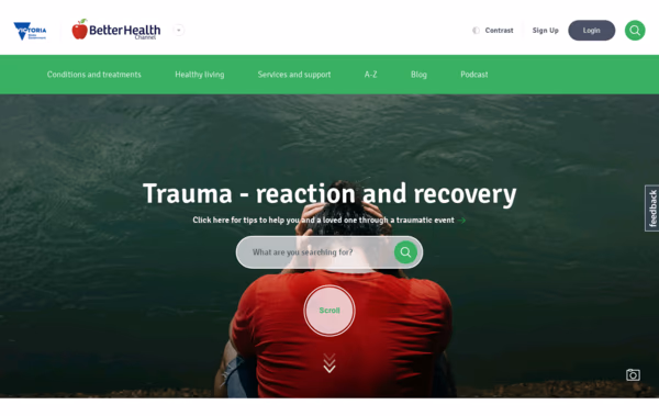 Better Health Channel Web Design