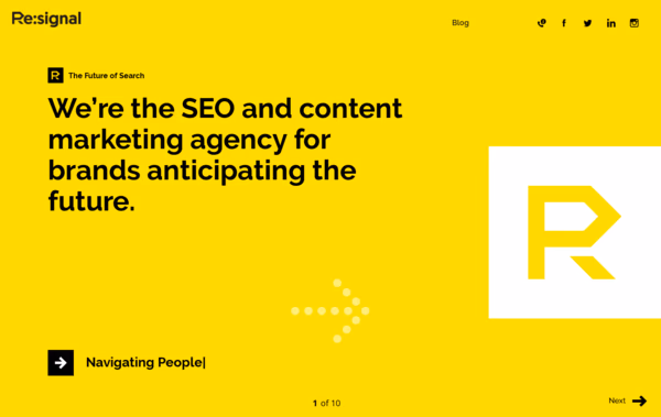 Re:signal Web Design