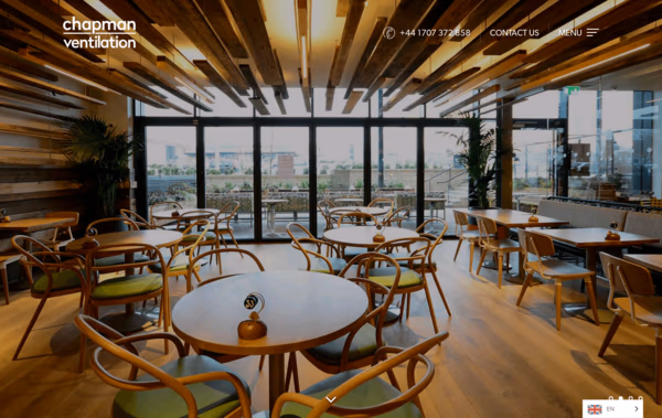 Chapman Ventilation Web Design