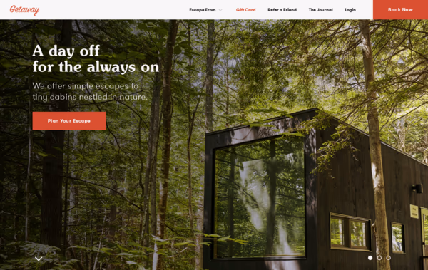 Getaway  Web Design