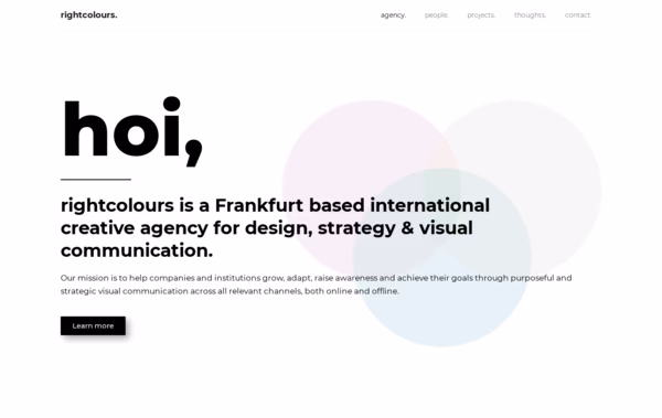 rightcolours Web Design