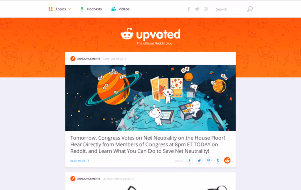 Upvoted Web Design
