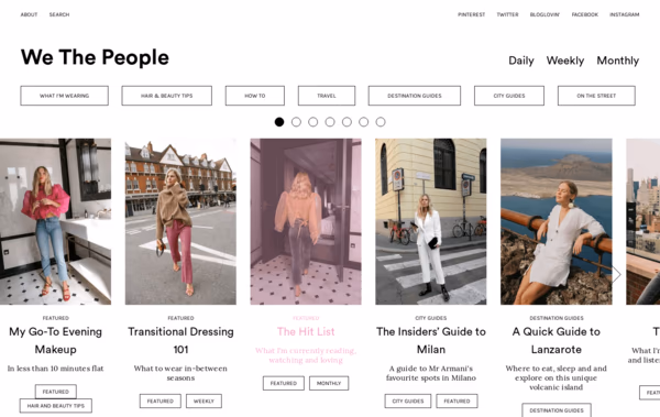 We The People Web Design